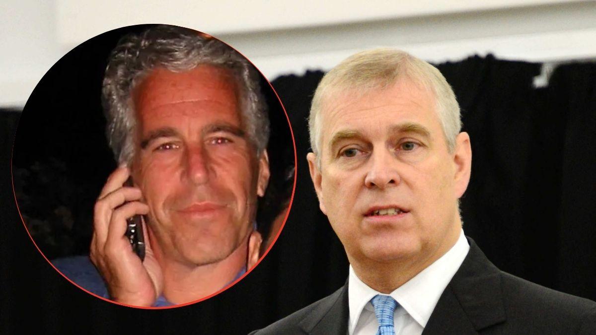 Composite photo of Jeffrey Epstein and ex-Prince Andrew