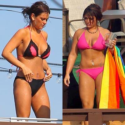 PHOTO: Jersey Shore's J-WOWW & Deena Enjoy The Calm Before The Storm