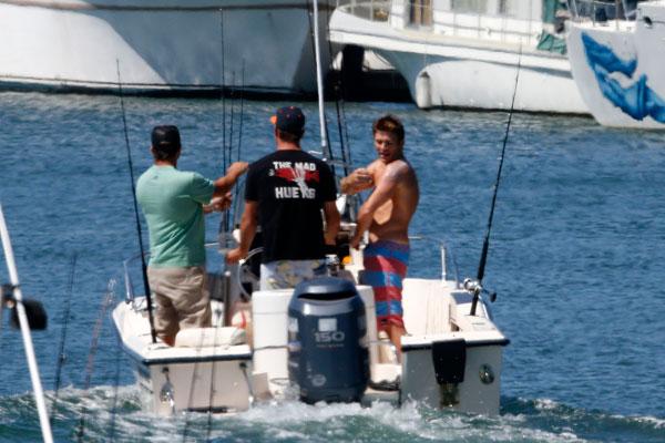 Scott Eastwood Shirtless Fishing