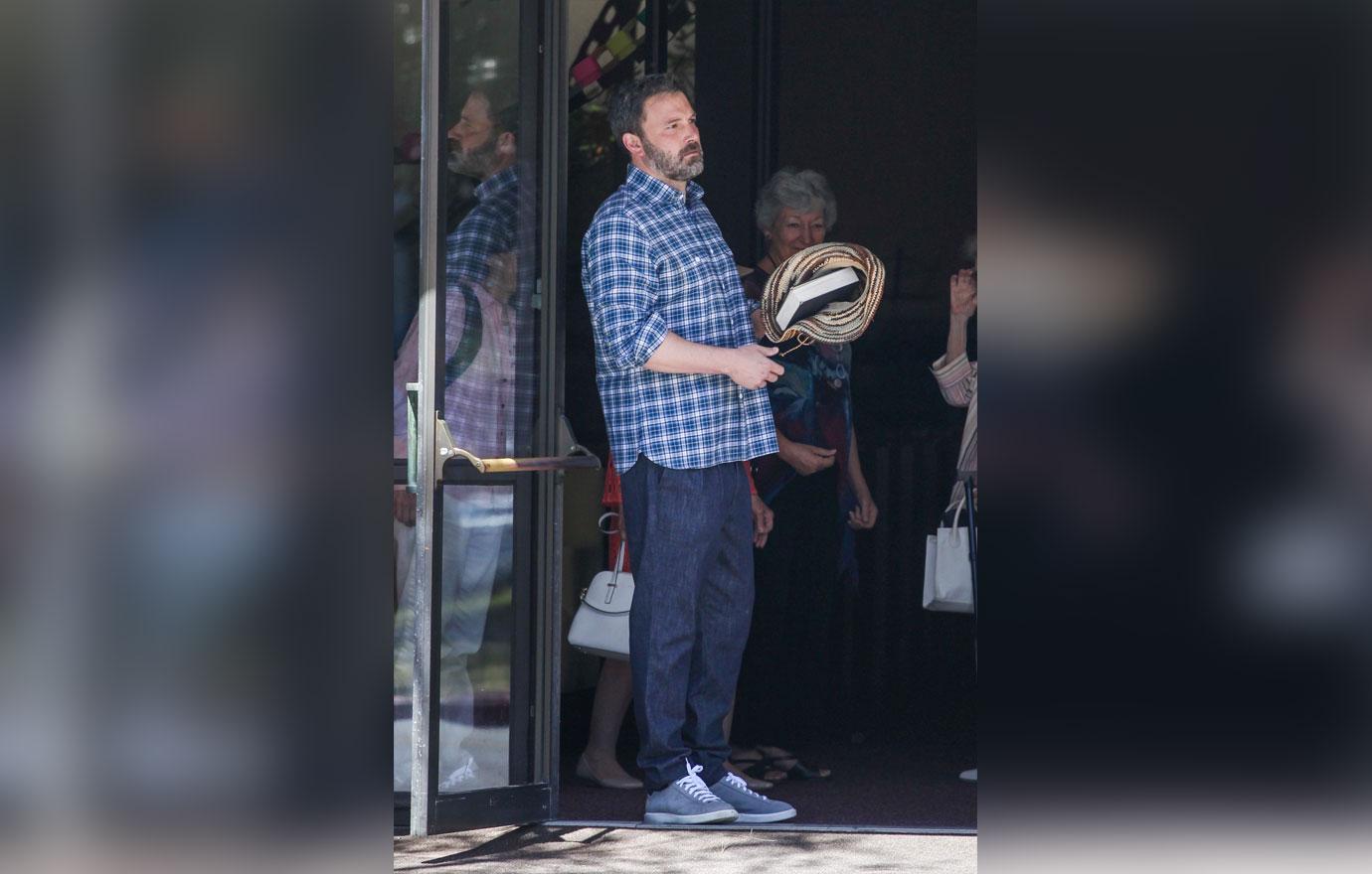 //ben affleck weight gain church family