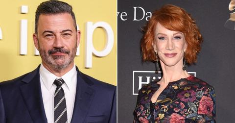 Kathy Griffin defended Jimmy Kimmel, citing his support during her past cancellation.