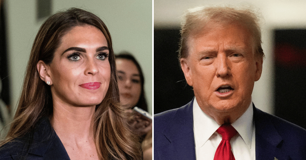 Trump Former Aide Hope Hicks Breaks Down in Tears on Witness Stand