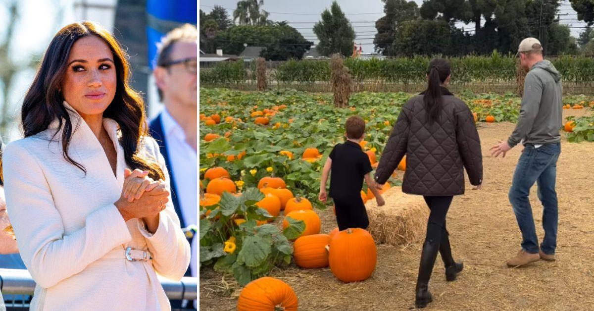 Photo of Meghan Markle, Prince Harry and Archie