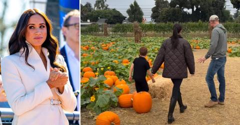 Photo of Meghan Markle, Prince Harry and Archie
