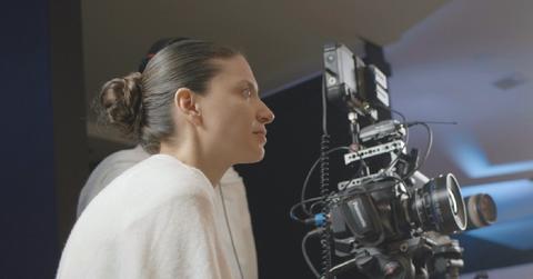 woman camera inside size