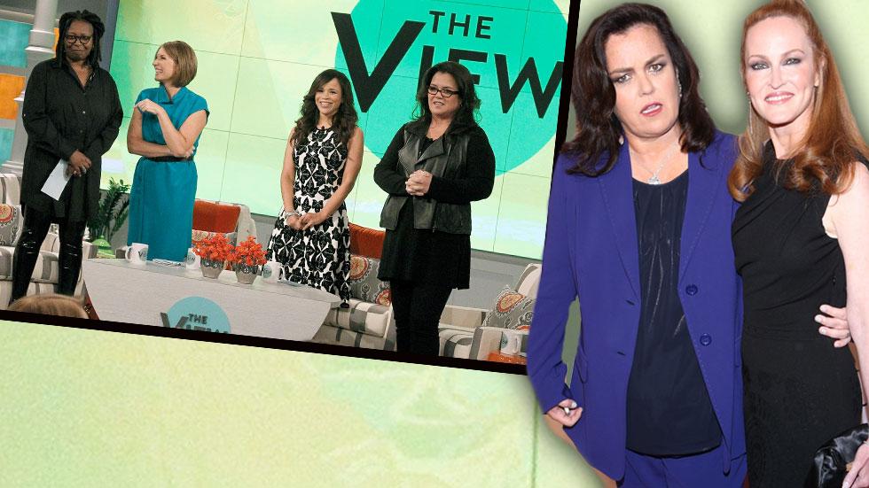 Rosie O'Donnell Leaving 'The View' And Her Wife