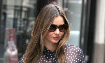 //miranda kerr sheer top new york