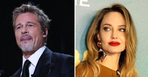 Brad Pitt Angelina Jolie Composite Photo