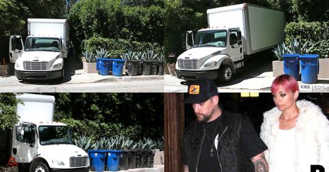 Nicole Richie Joel Madden Divorce Rumors Moving Trucks