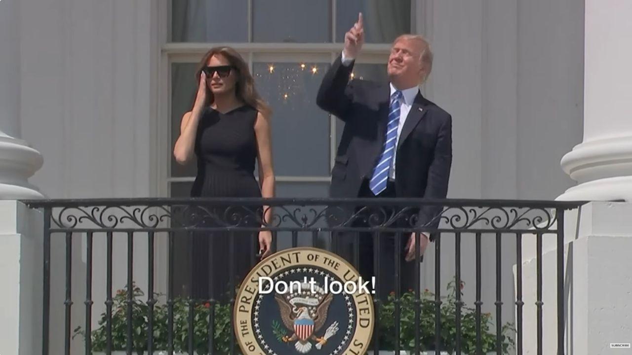 Photo of Donald and Melania Trump