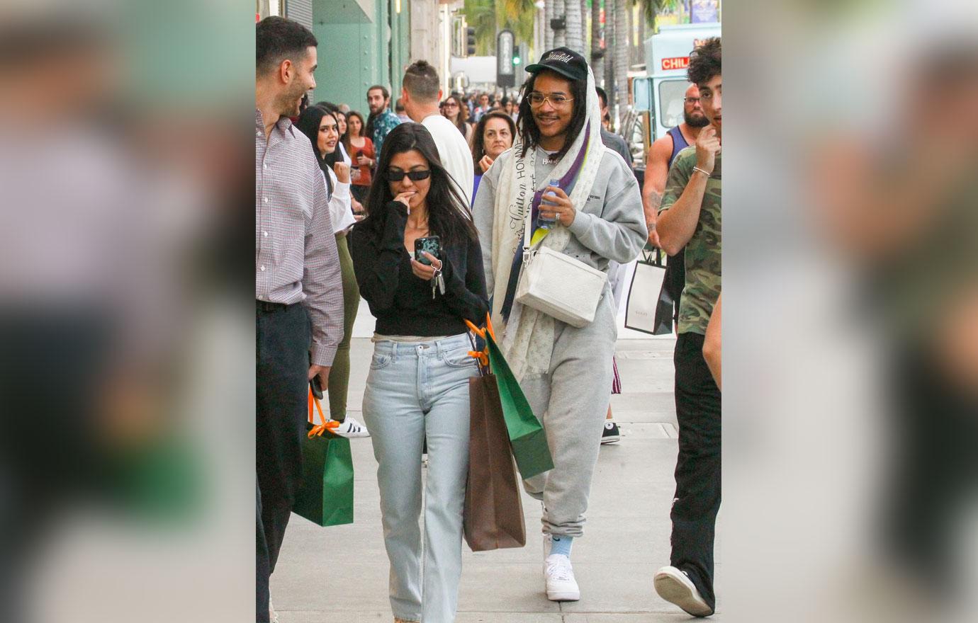 Kourtney Kardashian Luka Sabbat Date Party