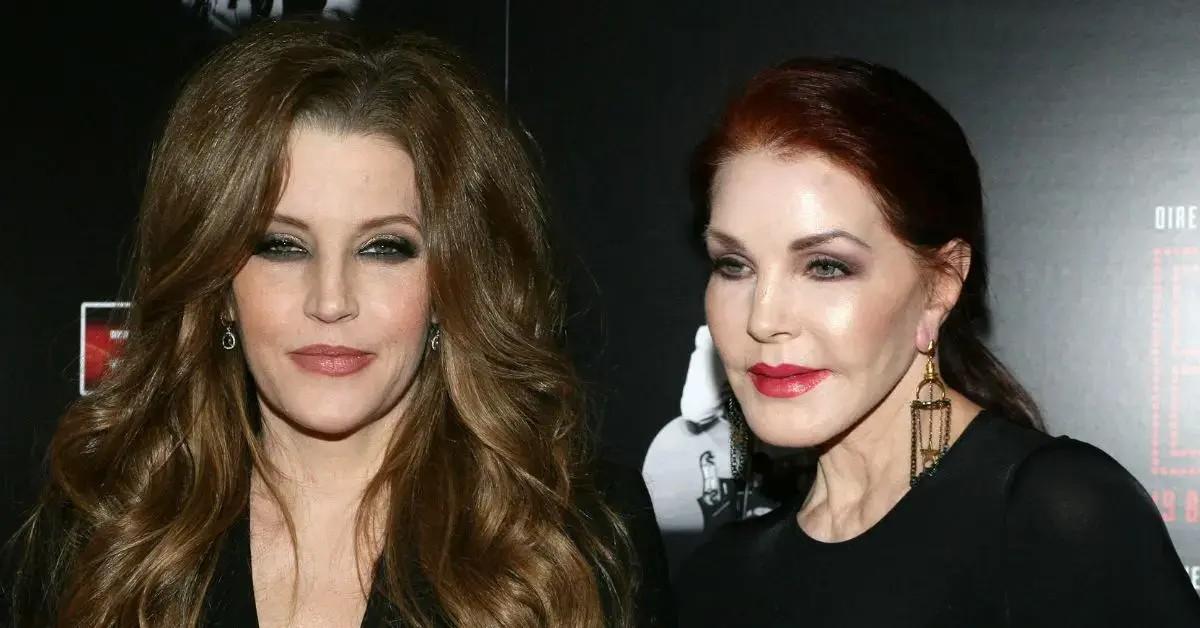 Photo of Priscilla Presley, Lisa Marie Presley