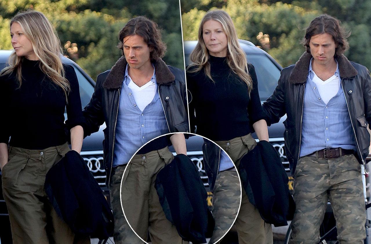 Gwyneth Paltrow Brad Falchuk Date Dinner Venice