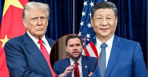 donald trump, xi jinping, jd vance