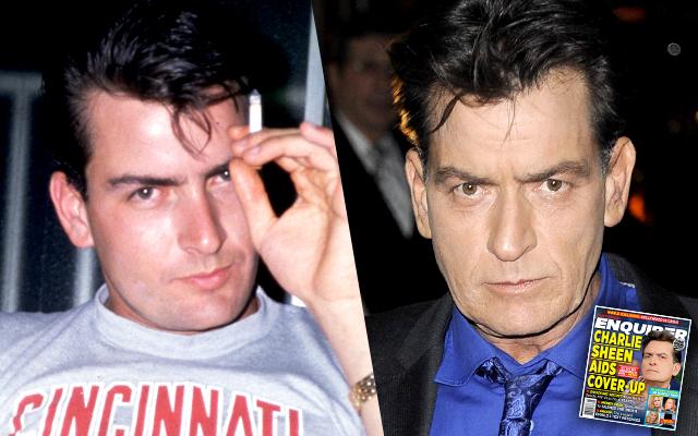 See Charlie Sheen's physical deterioration after being diagnosed as HI...