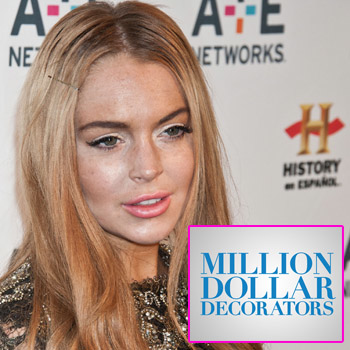 //lindsay lohan bailed decorators