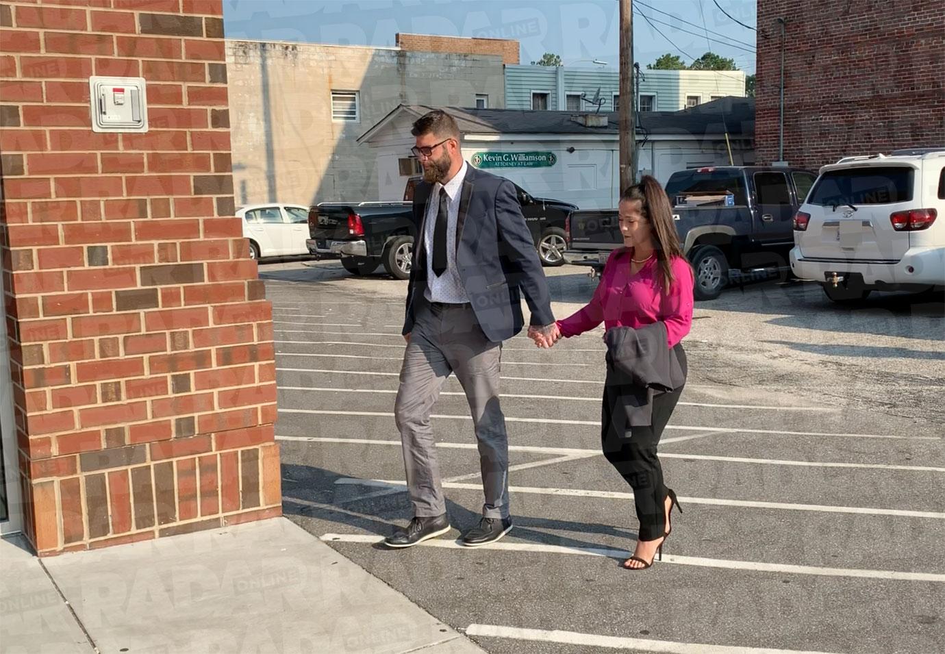 Jenelle Evans & David Eason In Court