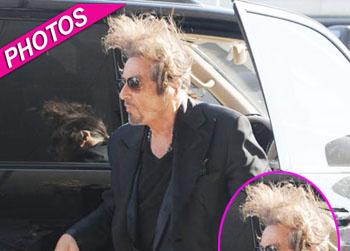 //al pacino crazy hair splash
