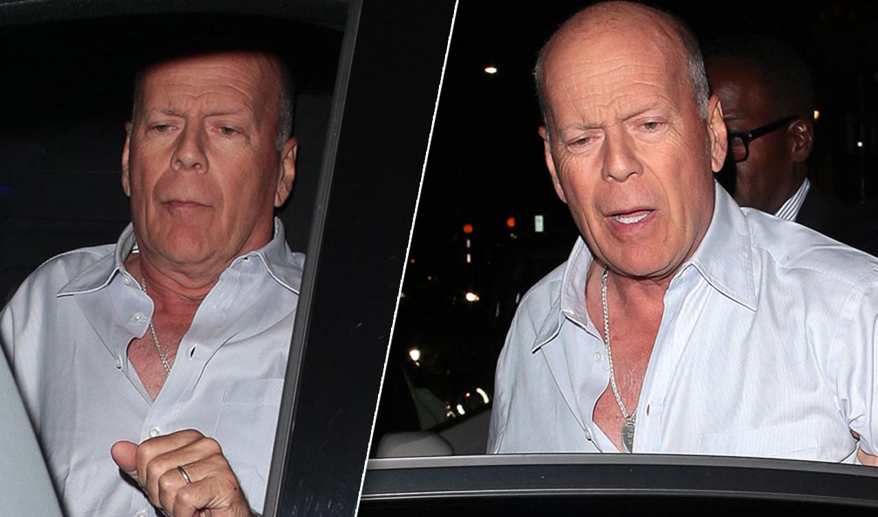 Photos: Bruce Willis Caught Leaving Club Party Drunk