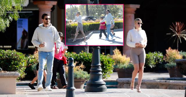 Scott Disick Sofia Richie Get Ice Cream After His Kourtney Trip