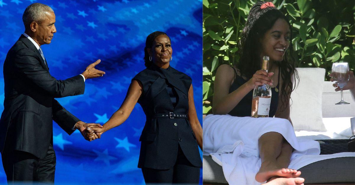 Barack and Michelle Obama are reportedly concerned over daughter Malia Ann's partying and spending habits.