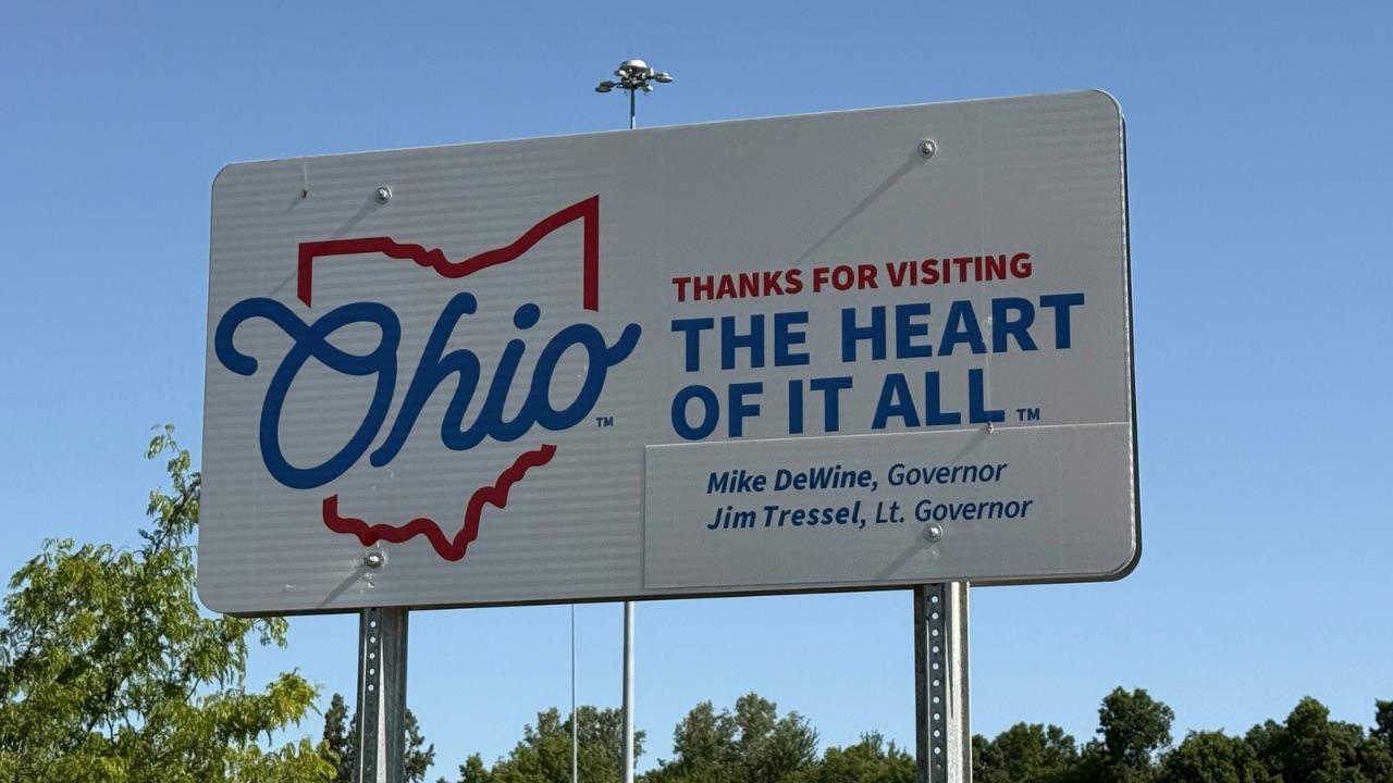 Photo of Ohio state sign