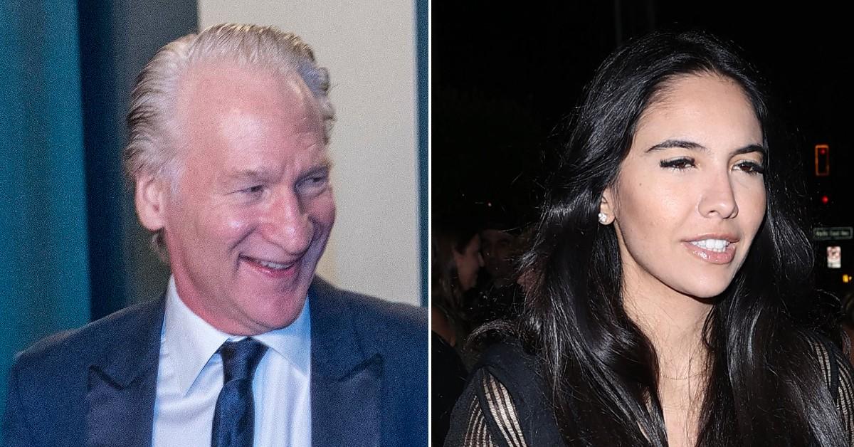 Composite photo of Bill Maher, Noor Alfallah