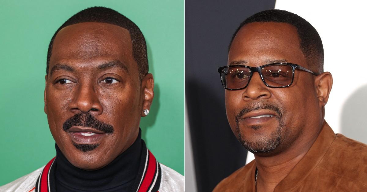 Composite picture of Eddie Murphy and Martin Lawrence