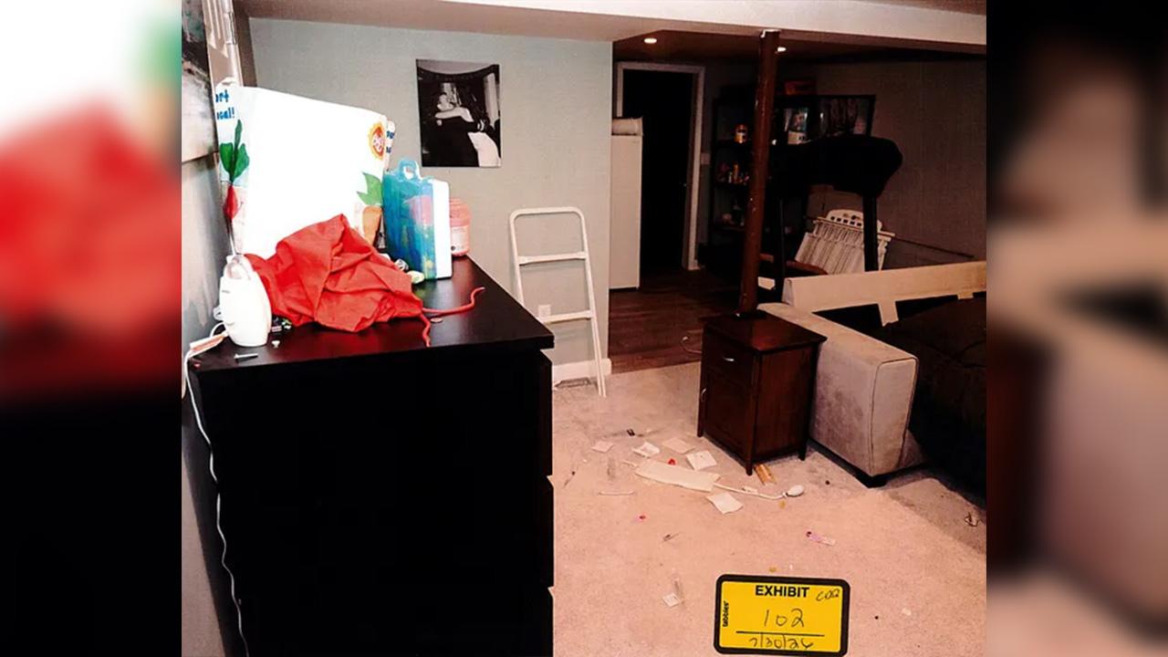 Their bodies were found in the basement of her home.