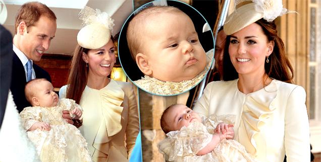 //prince george christening