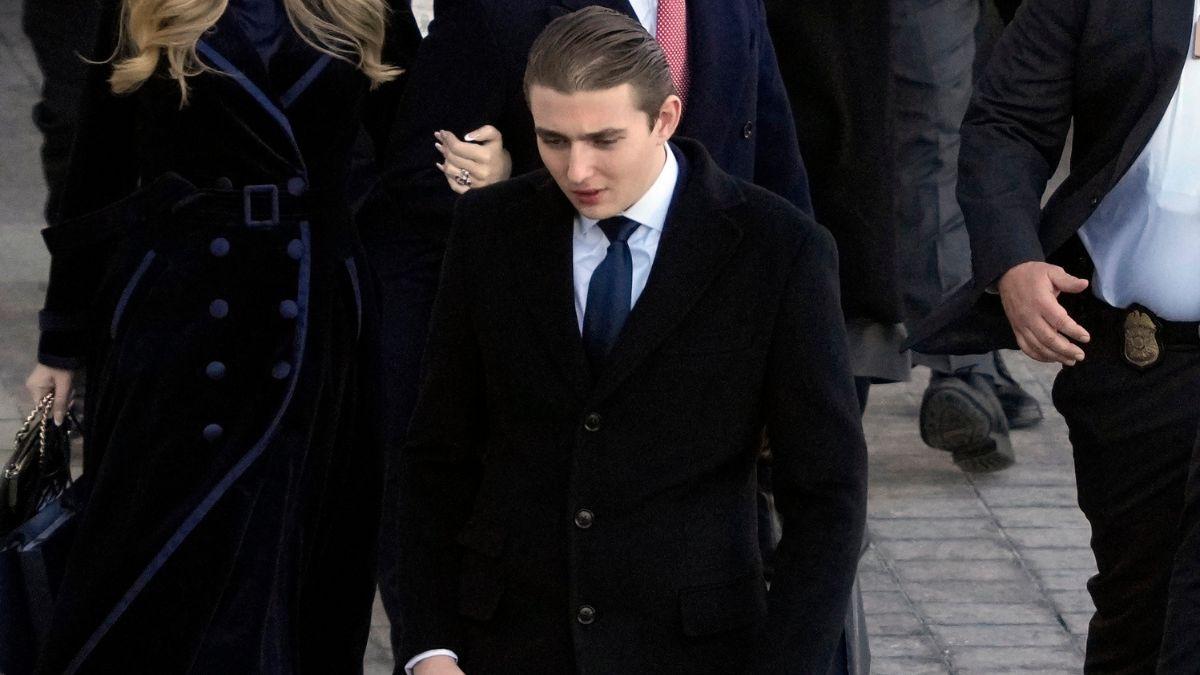 Barron Trump was rumored to have a girlfriend in May 2025.