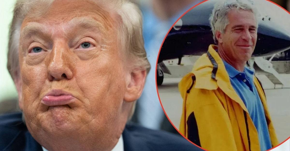 Trump's Epstein Birthday Note Nightmare: Prez's $10Billion Lawsuit Gets Hit With New Filing After He Claimed Graphic Drawing to Pedo Was 'Fake'