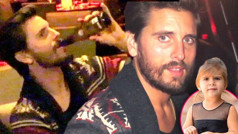 Scott Disick Miss Daughter Birthday Party