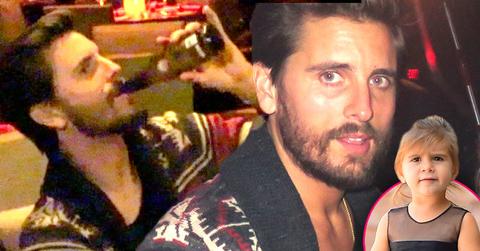 Scott Disick Miss Daughter Birthday Party