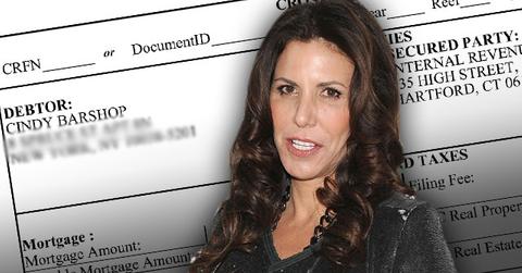 cindy barshop federal tax lien debt rhony