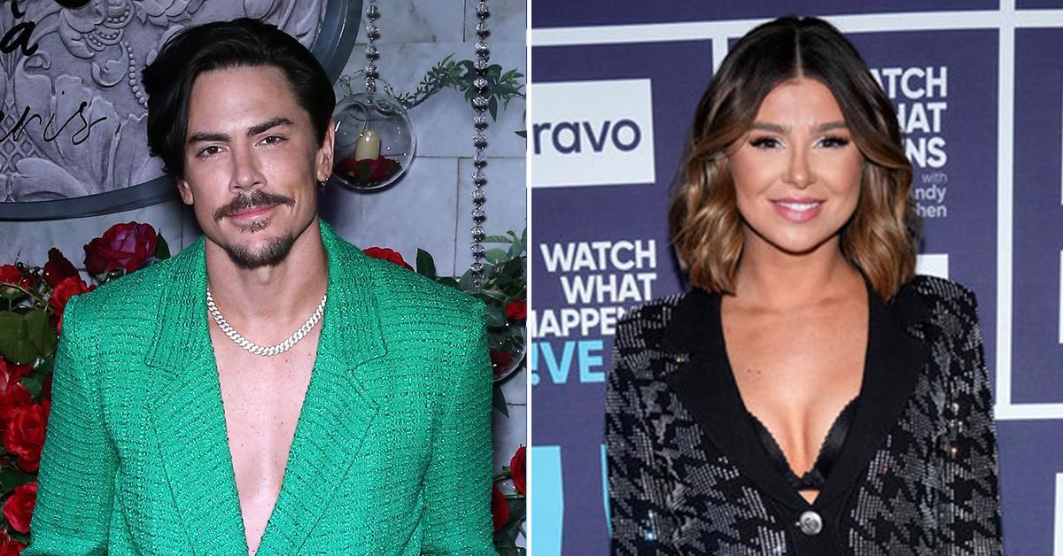 vanderpump rules tom sandoval leaked messages fake photoshopped second affair