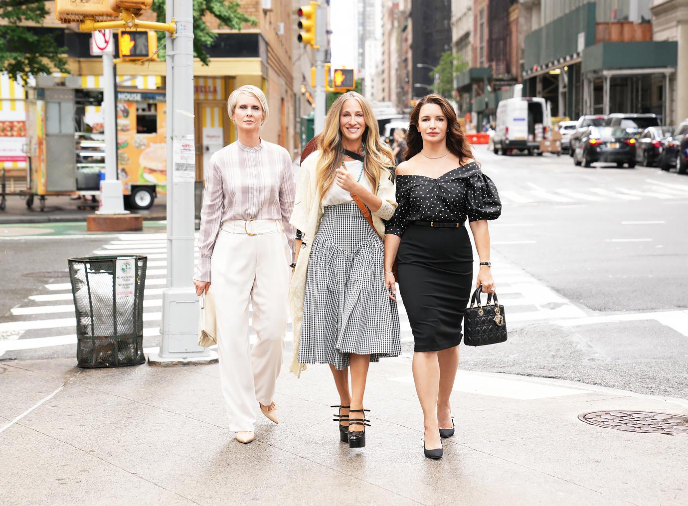 sex and the city and just like that not coming back season chris noth sarah jessica parker r