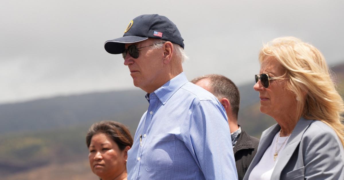 president biden compares  house fire to maui disaster outrage