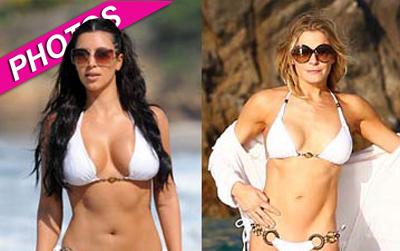//kim k leann r bikini post