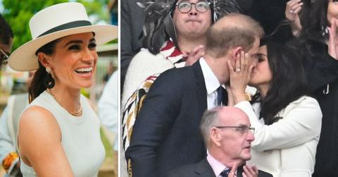 Composite photo of Meghan Markle and Prince Harry