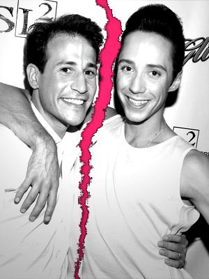 //johnny weir husband split tall