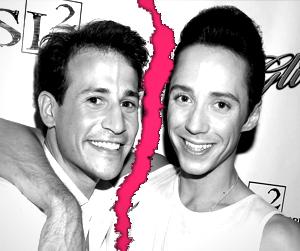 //johnny weir husband split tall