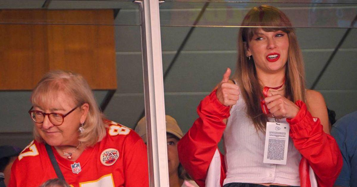 taylor swift travis kelce brother jason ice spice m super bowl suite