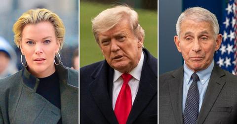 megyn kelly grill donald trump covid  response dr anthony faucijpg