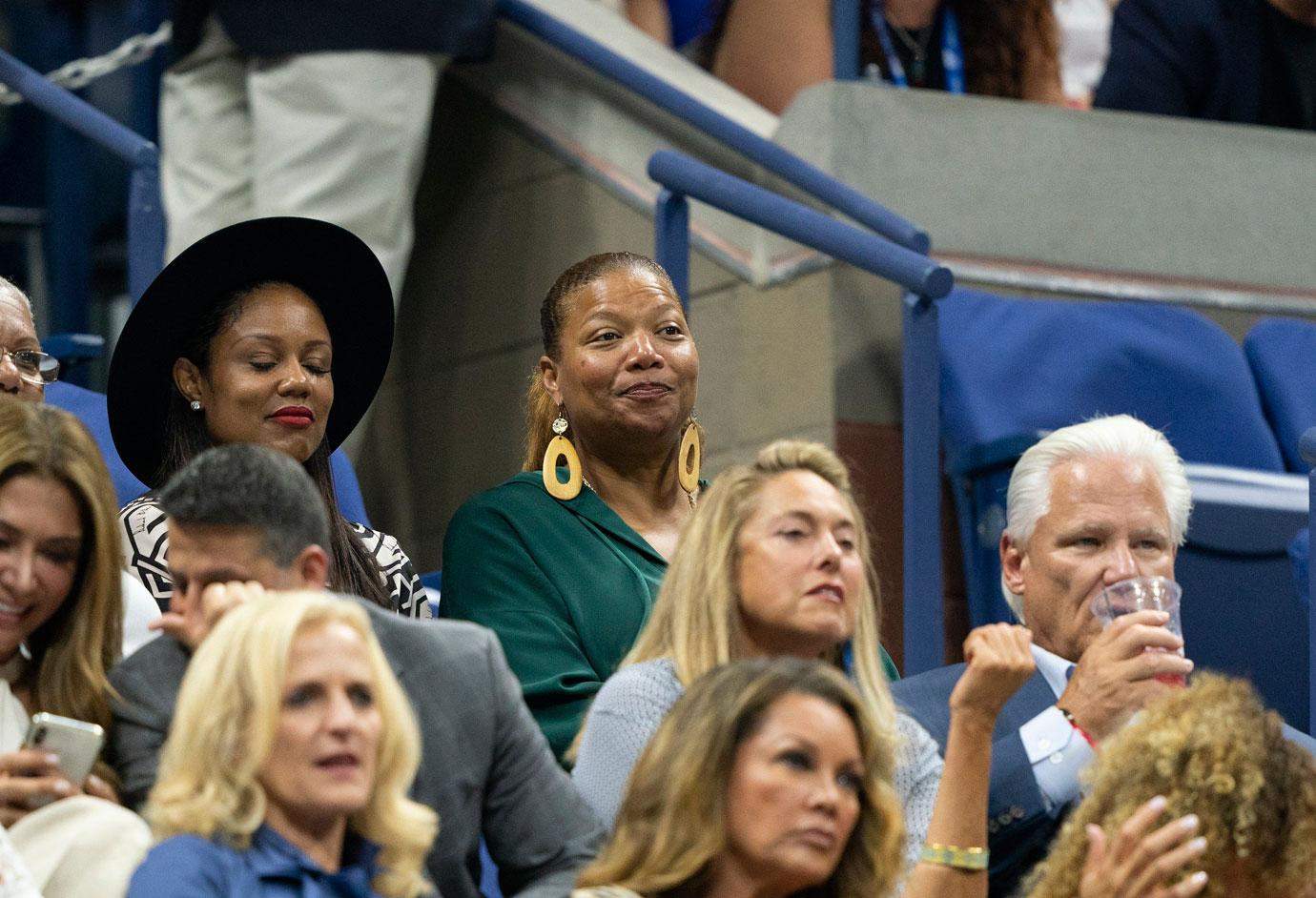 Queen Latifah & Girlfriend Eboni Nichols Smile On Us Open Date