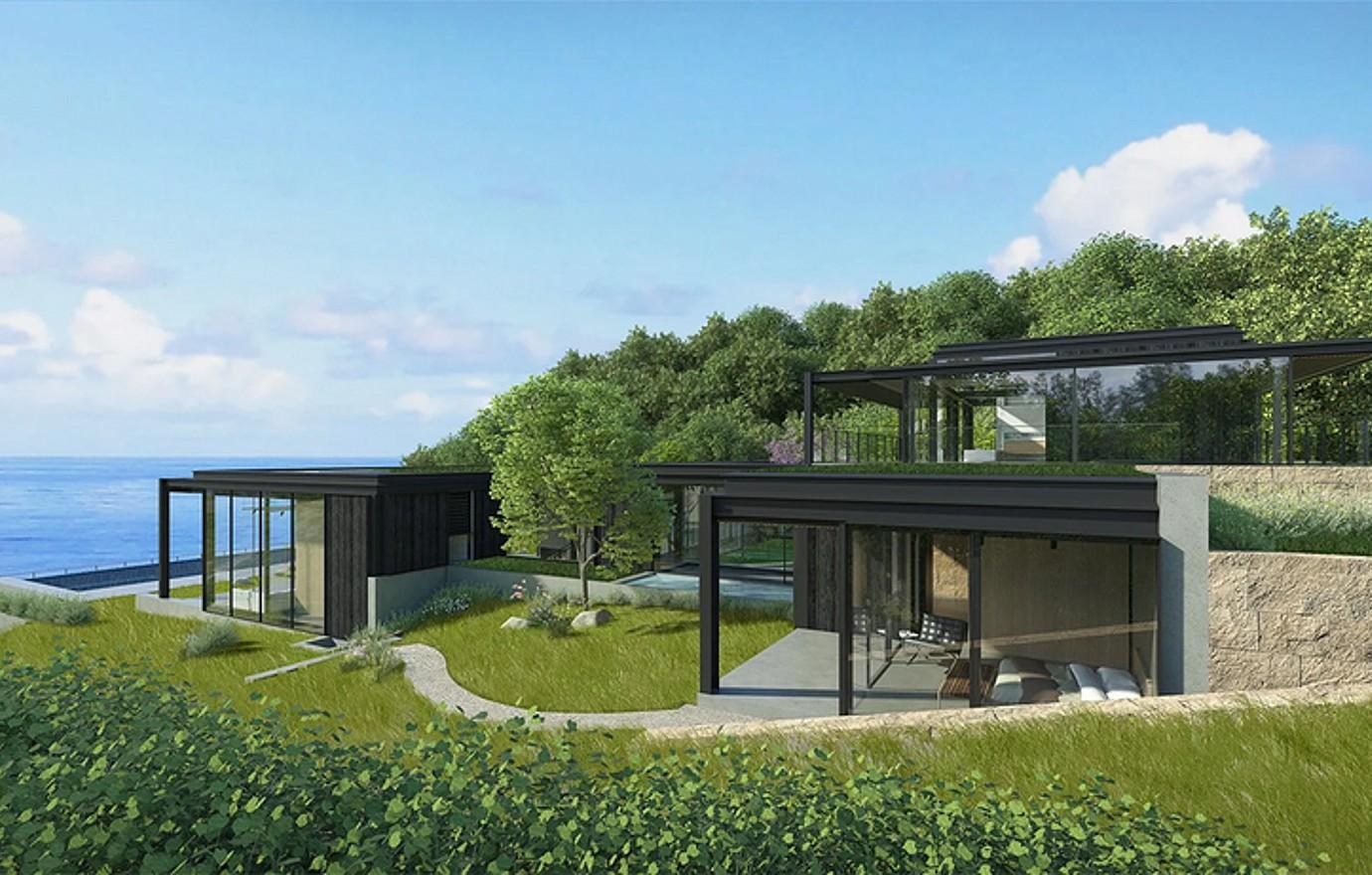 DiCaprio owns several homes around the country.