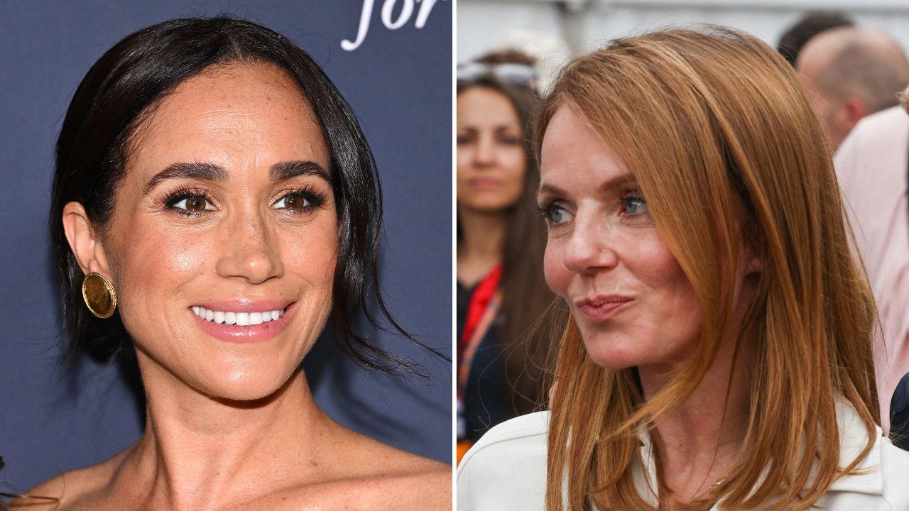 picture of meghan markle and geri horner