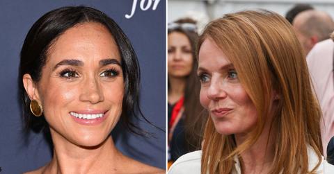 picture of meghan markle and geri horner