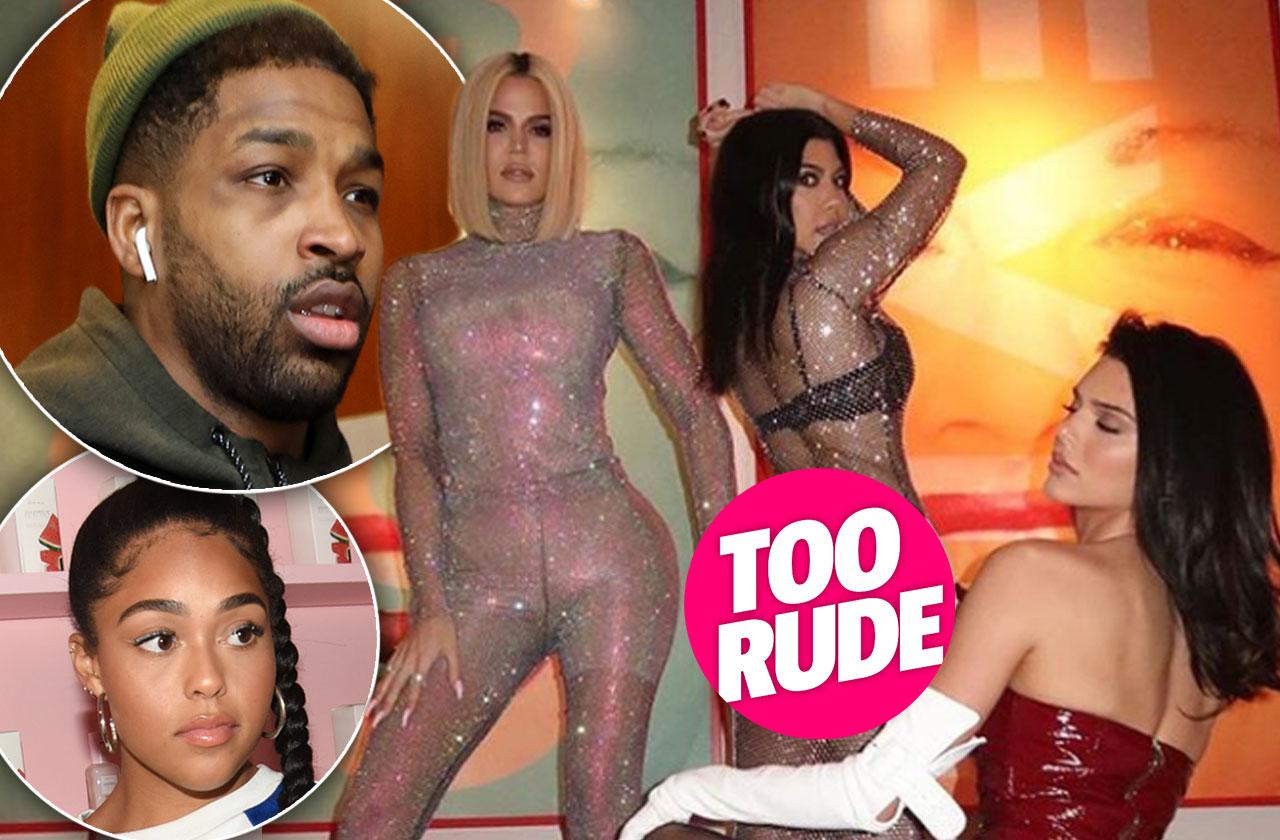 Khloe Kardashian Kylie Jenner Party Tristan Thompson Jordyn Woods Drama