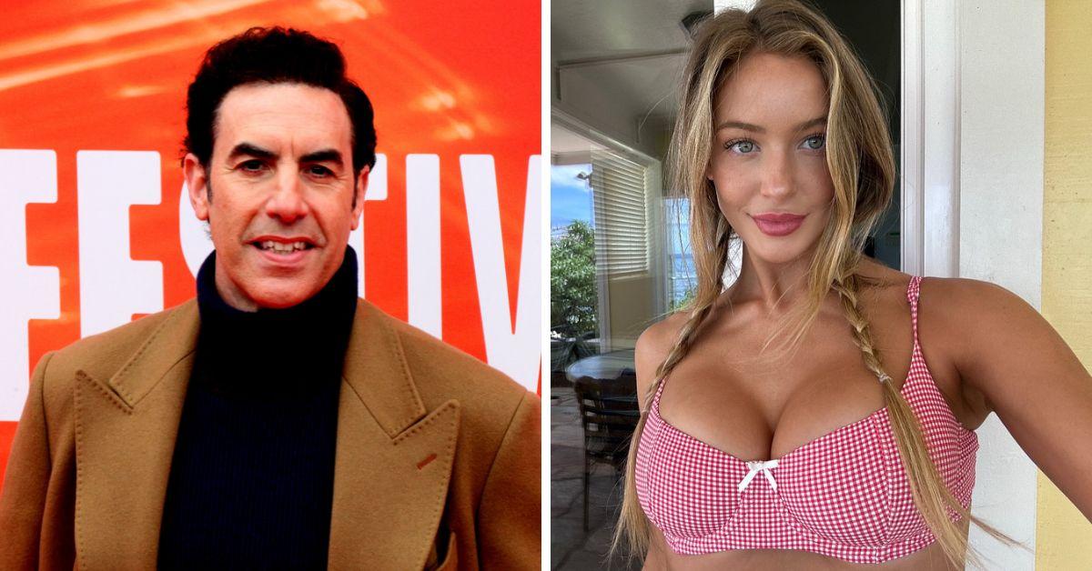 Photo of Sacha Baron Cohen, Hannah Palmer